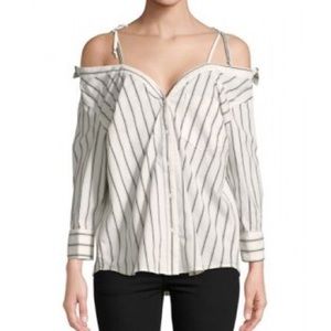 JOIE *NWT* Alvina Striped Button Down Shirt